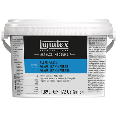 LQX ACRYLIC MEDIUMS 1.89L CLEAR GESSO 887452061908