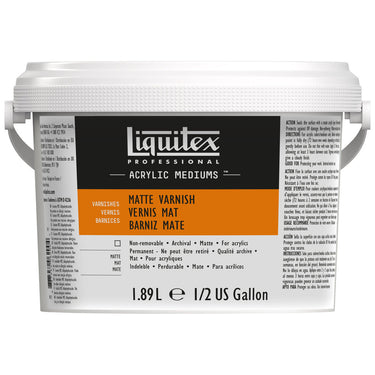 LQX ACRYLIC MEDIUMS 1.89L MATTE VARNISH 887452062004