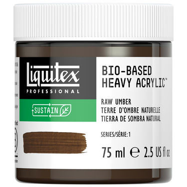 LQX BIO-BASED HEAVY ACRYLIC 75ML RAW UMBER 887452060451 [ROW]