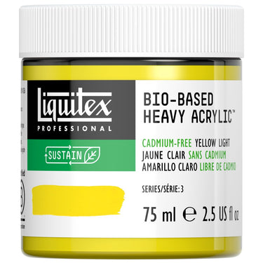 LQX BIO-BASED HEAVY ACRYLIC 75ML CADMIUM-FREE YELLOW LIGHT 887452060208