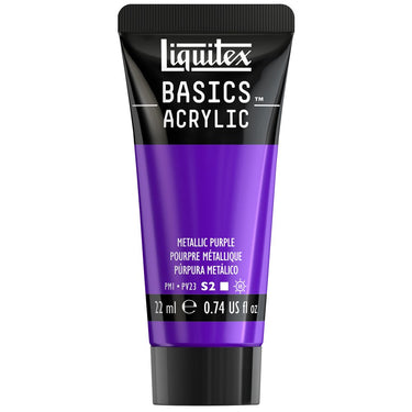 LQX BASICS ACRYLIC 22ML 340 METALLIC PURPLE 887452064602