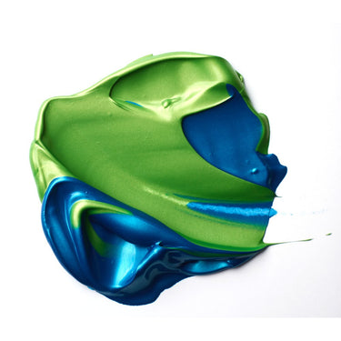 LQX BASICS ACRYLIC METALLIC BLUE AND GREEN [SWATCH] 2