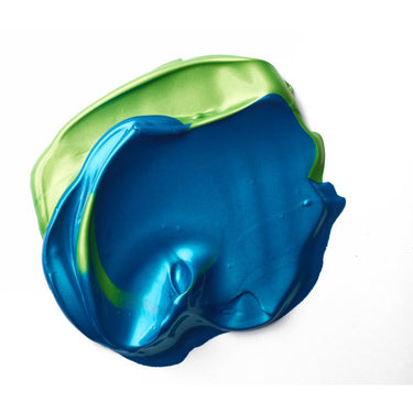 LQX BASICS ACRYLIC METALLIC BLUE AND GREEN [SWATCH] 1