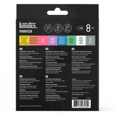 LQX MARKER 8X2MM DREAMSCAPE SET [BACK] 887452065609