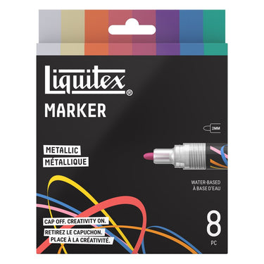 LQX MARKER 8X2MM METALLIC SET [FRONT] 887452065623