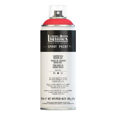 LQX SPRAY PAINT 400ML 151 CADMIUM RED MEDIUM HUE 884955023921