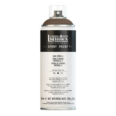 LQX SPRAY PAINT 400ML 331 RAW UMBER 6 884955024539