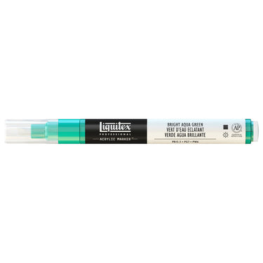 LQX ACRYLIC MARKER 2MM 660 BRIGHT AQUA GREEN 887452000792