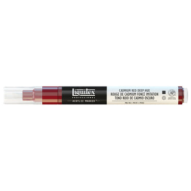 LQX ACRYLIC MARKER 2MM 311 CADMIUM RED DEEP HUE 887452000655