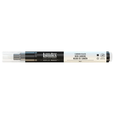 LQX ACRYLIC MARKER 2MM 337 CARBON BLACK 887452001003