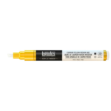 LQX ACRYLIC MARKER 2MM CAP OFF 830 CADMIUM YELLOW MEDIUM HUE 887452000594