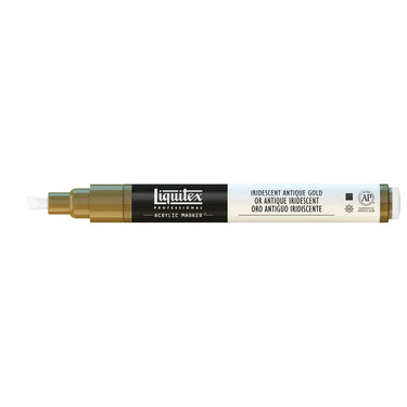 LQX ACRYLIC MARKER 2MM CAP OFF 237 IRIDESCENT ANTIQUE GOLD 887452001027