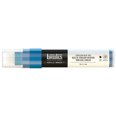 LQX ACRYLIC MARKER 15MM 470 CERULEAN BLUE HUE 887452000235