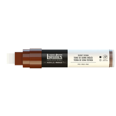 LQX ACRYLIC MARKER 15MM CAP OFF 127 BURNT SIENNA 887452000402