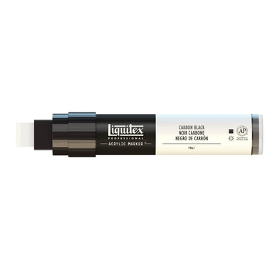 LQX ACRYLIC MARKER 15MM CAP OFF 337 CARBON BLACK 887452000495