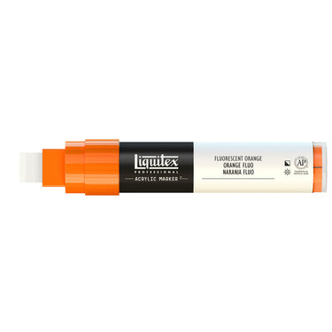 LQX ACRYLIC MARKER 15MM CAP OFF 982 FLUORESCENT ORANGE 887452000532