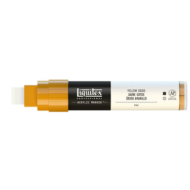 LQX ACRYLIC MARKER 15MM CAP OFF 416 YELLOW OXIDE 887452000372