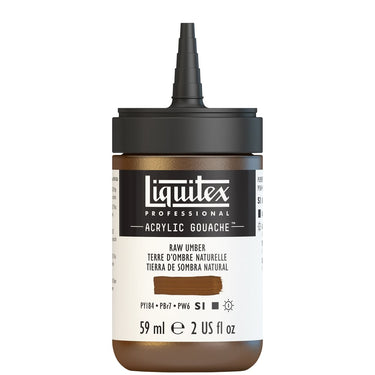 LQX ACRYLIC GOUACHE 59ML CAP OFF 331 RAW UMBER 887452999768