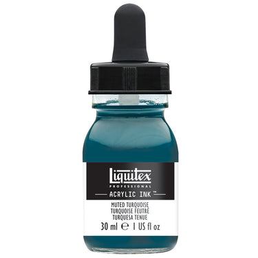 LQX ACRYLIC INK 30ML 503 MUTED TURQUOISE 887452995548
