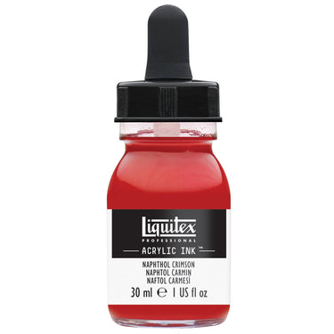 LQX ACRYLIC INK 30ML 292 NAPHTHOL CRIMSON 094376975871