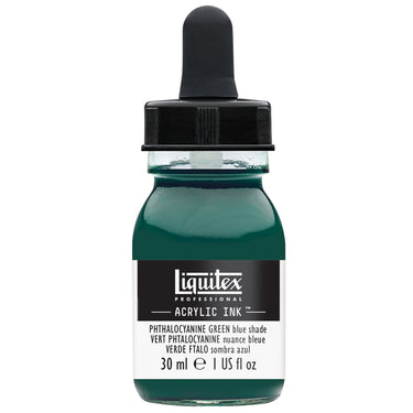 LQX ACRYLIC INK 30ML 317 PHTHALOCYANINE GREEN BLUE SHADE 094376975901