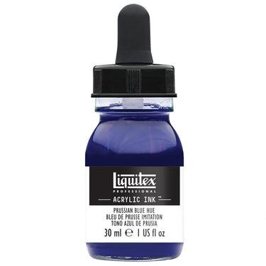 LQX ACRYLIC INK 30ML 320 PRUSSIAN BLUE HUE 094376975925