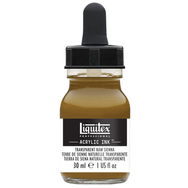 LQX ACRYLIC INK 30ML 331 TRANSPARENT RAW SIENNA 094376975949