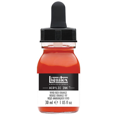 LQX ACRYLIC INK 30ML 620 VIVID RED ORANGE 094376976045