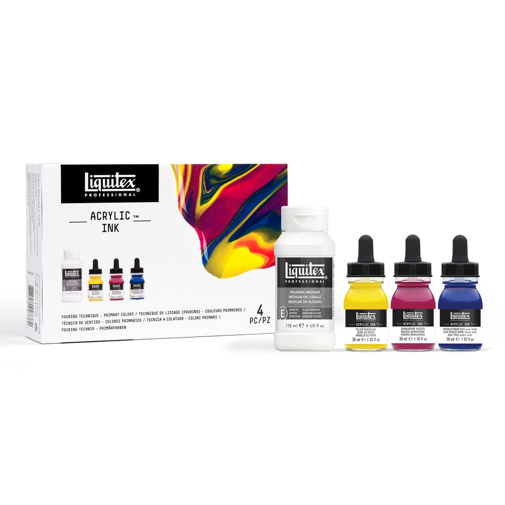 Acrylic Ink Set - Pouring Technique - Primary Colors – Liquitex UK