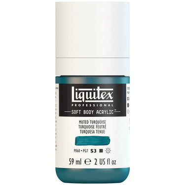 LQX SOFT BODY ACRYLIC 59ML 503 MUTED TURQUOISE 887452028499