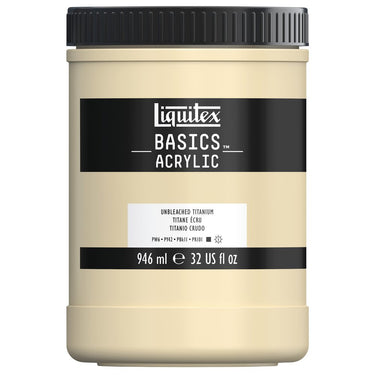LQX BASICS ACRYLIC 946ML 434 UNBLEACHED TITANIUM 887452031871