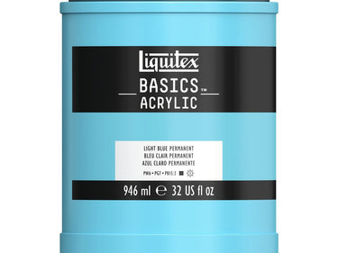 LQX BASICS ACRYLIC 946ML 770 LIGHT BLUE PERMANENT 887452031840