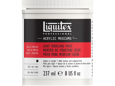 LQX ACRYLIC MEDIUMS 237ML LIGHT MODELING PASTE 094376924442