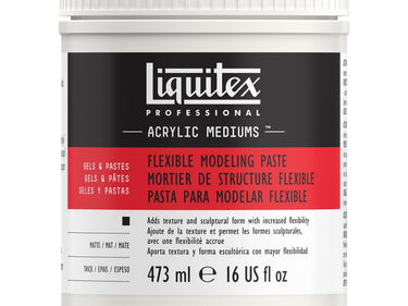 LQX ACRYLIC MEDIUMS 473ML FLEXIBLE MODELING PASTE 094376945843