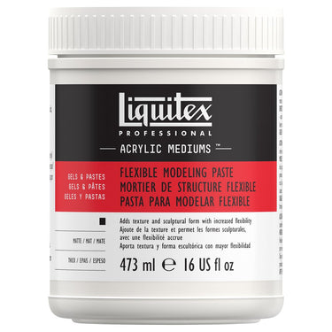 LQX ACRYLIC MEDIUMS 473ML FLEXIBLE MODELING PASTE 094376945843