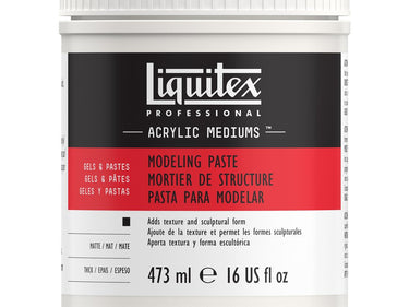 LQX ACRYLIC MEDIUMS 473ML MODELING PASTE 094376924121