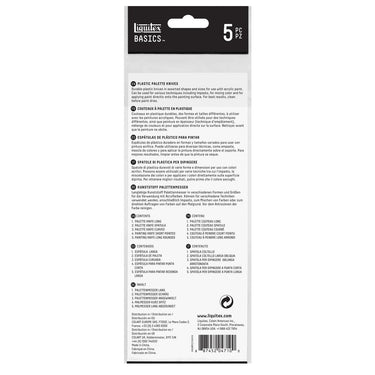 LQX BASICS PLASTIC PALETTE KNIVES 887452047100 [BACK]