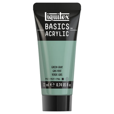 LQX BASICS ACRYLIC 22ML 205 GREEN GRAY 887452030966