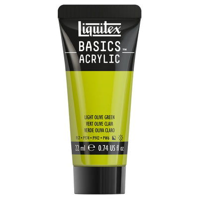LQX BASICS ACRYLIC 22ML 218 LIGHT OLIVE GREEN 887452030812