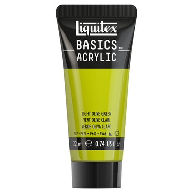 LQX BASICS ACRYLIC 22ML 218 LIGHT OLIVE GREEN 887452030812