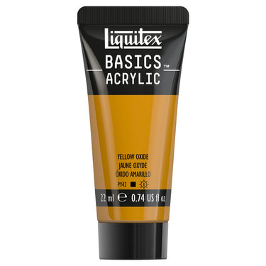 LQX BASICS ACRYLIC 22ML 416 YELLOW OXIDE 094376975536