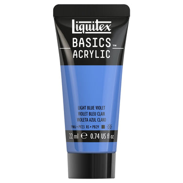 LQX BASICS ACRYLIC 22ML 680 LIGHT BLUE VIOLET 094376975314