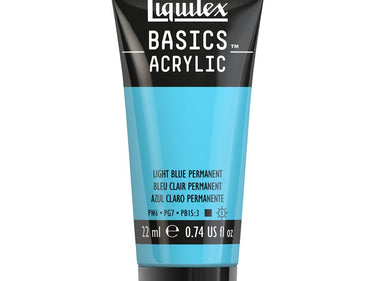 LQX BASICS ACRYLIC 22ML 770 LIGHT BLUE PERMANENT 094376975307