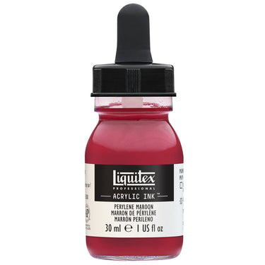 LQX ACRYLIC INK 30ML PERYLENE MAROON 887452047667