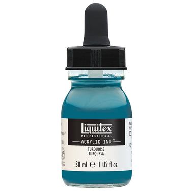 LQX ACRYLIC INK 30ML TURQUOISE 887452047629