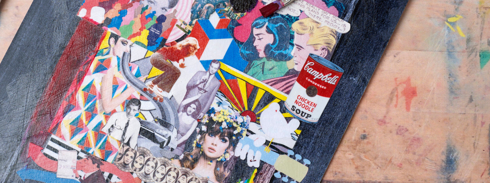 Collaging - Art Tips – Liquitex UK